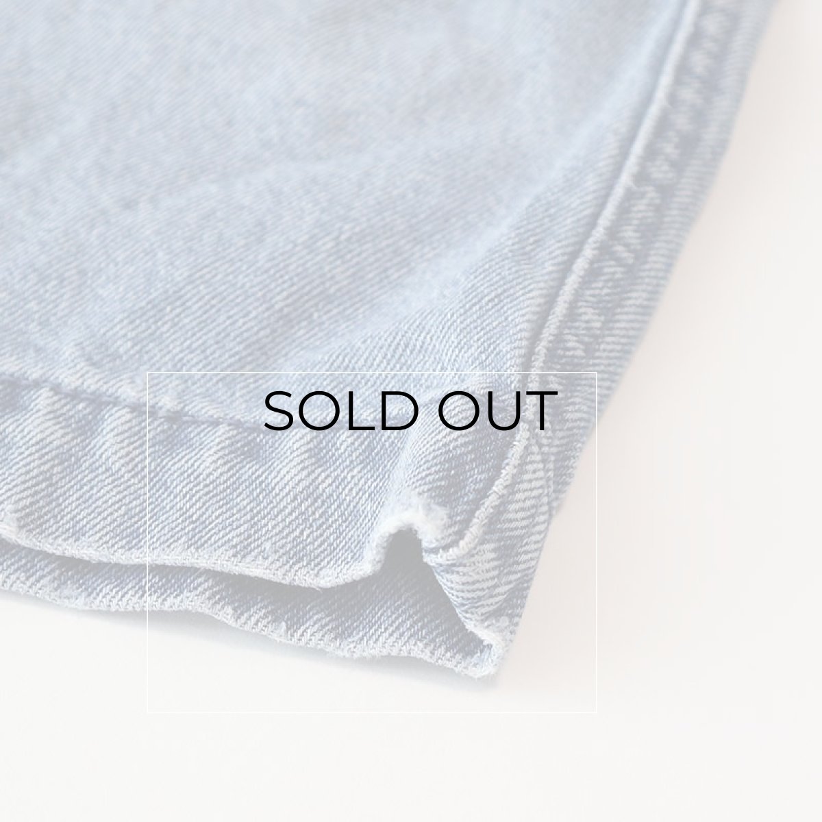 画像11: 90's DOCKERS COTTON DENIM TUCK SHORTS 【W36 程度】 (11)