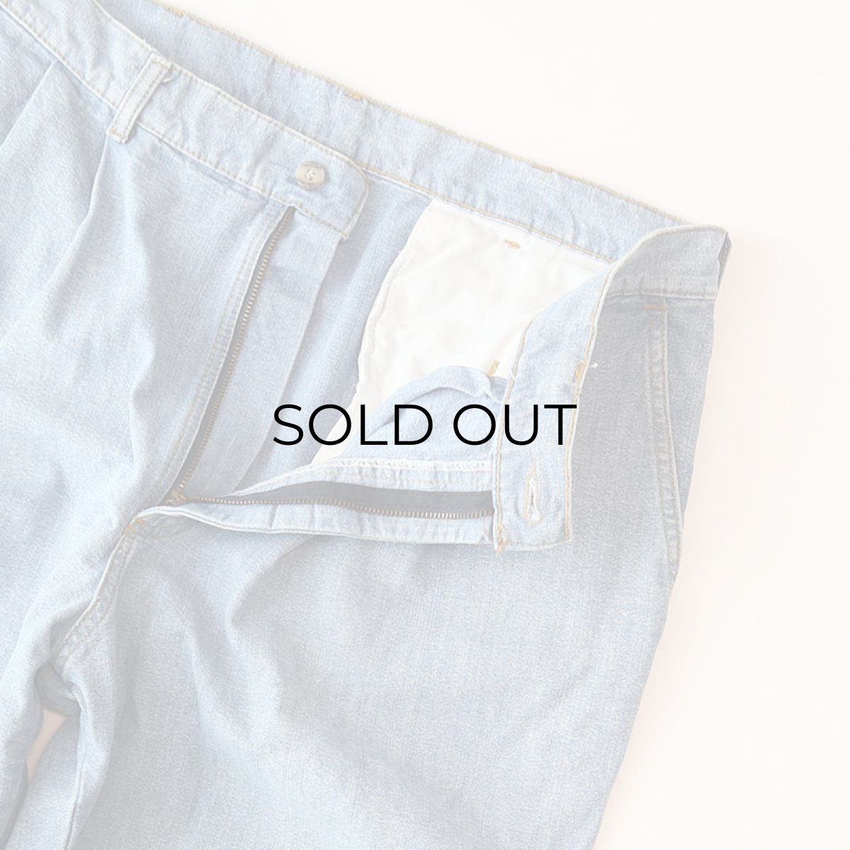 画像5: 〜90's Lee COTTON DUNGAREE TUCK PANTS【W36 x L31 程度】 (5)