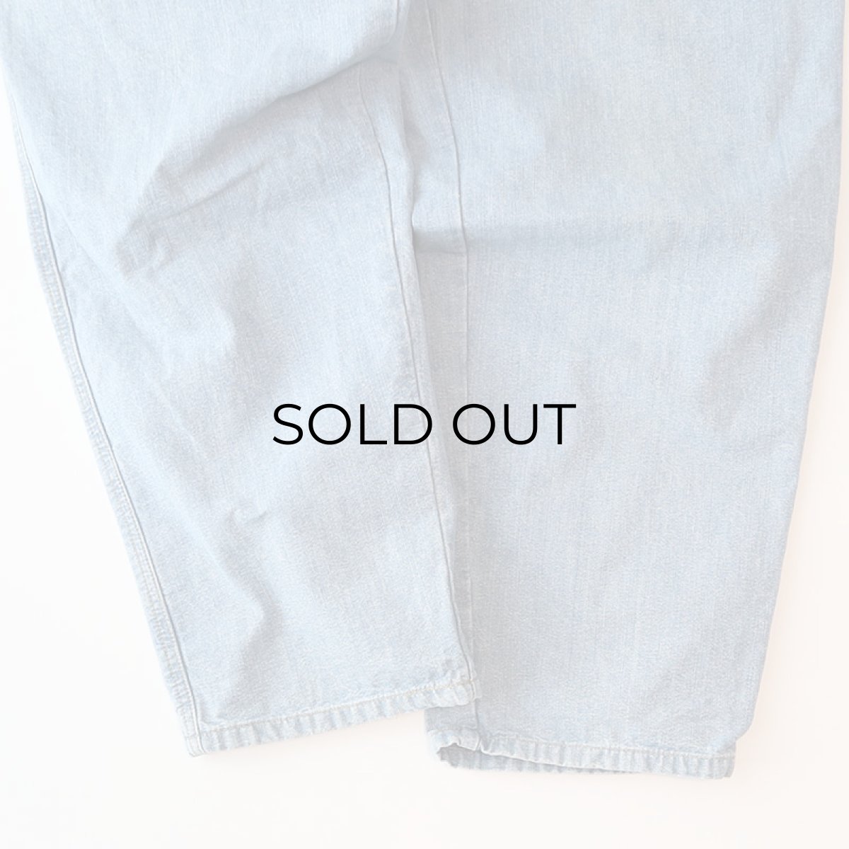 画像6: 〜90's Lee COTTON DUNGAREE TUCK PANTS【W36 x L31 程度】 (6)