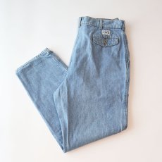 画像1: 〜90's Lee COTTON DUNGAREE TUCK PANTS【W36 x L31 程度】 (1)