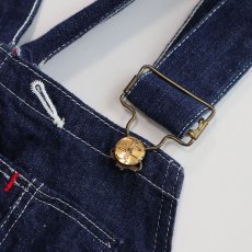 画像9: 50's BLUE BELL "Sanforized" COTTON DENIM LOW-BACK style OVERALL (9)