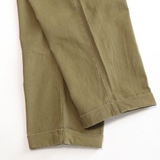 画像5: BILLS KHAKIS COTTON CANVAS TUCK PANTS "MADE IN PENNSYLVANIA"【W34 x L31.5 程度】 (5)