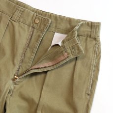 画像4: BILLS KHAKIS COTTON CANVAS TUCK PANTS "MADE IN PENNSYLVANIA"【W34 x L31.5 程度】 (4)