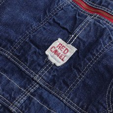 画像9: 〜60's RED CAMEL DENIM CUT-OFF OVERALL (9)