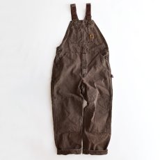 画像1: 〜00's CARHARTT COTTON DUCK W-KNEE OVERALL "MADE IN USA" (1)