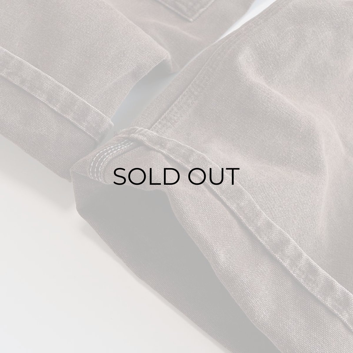 画像11: 〜00's CARHARTT COTTON DUCK W-KNEE OVERALL "MADE IN USA" (11)