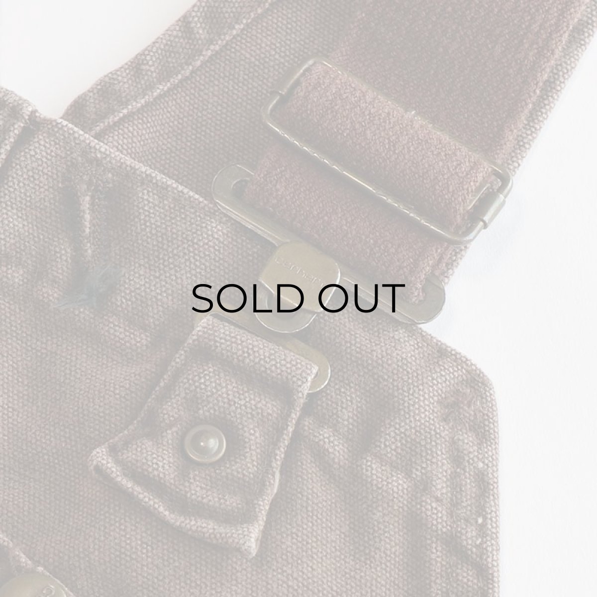 画像8: 〜00's CARHARTT COTTON DUCK W-KNEE OVERALL "MADE IN USA" (8)