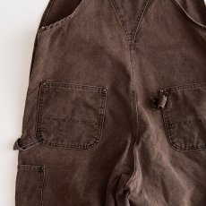 画像7: 〜00's CARHARTT COTTON DUCK W-KNEE OVERALL "MADE IN USA" (7)