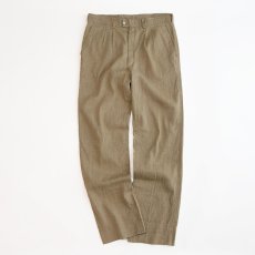 画像1: OLD DAKOTA COTTON LINEN TUCK SLACKS【W32 x L31 程度】 (1)