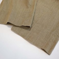 画像9: OLD DAKOTA COTTON LINEN TUCK SLACKS【W32 x L31 程度】 (9)