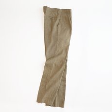 画像2: OLD DAKOTA COTTON LINEN TUCK SLACKS【W32 x L31 程度】 (2)