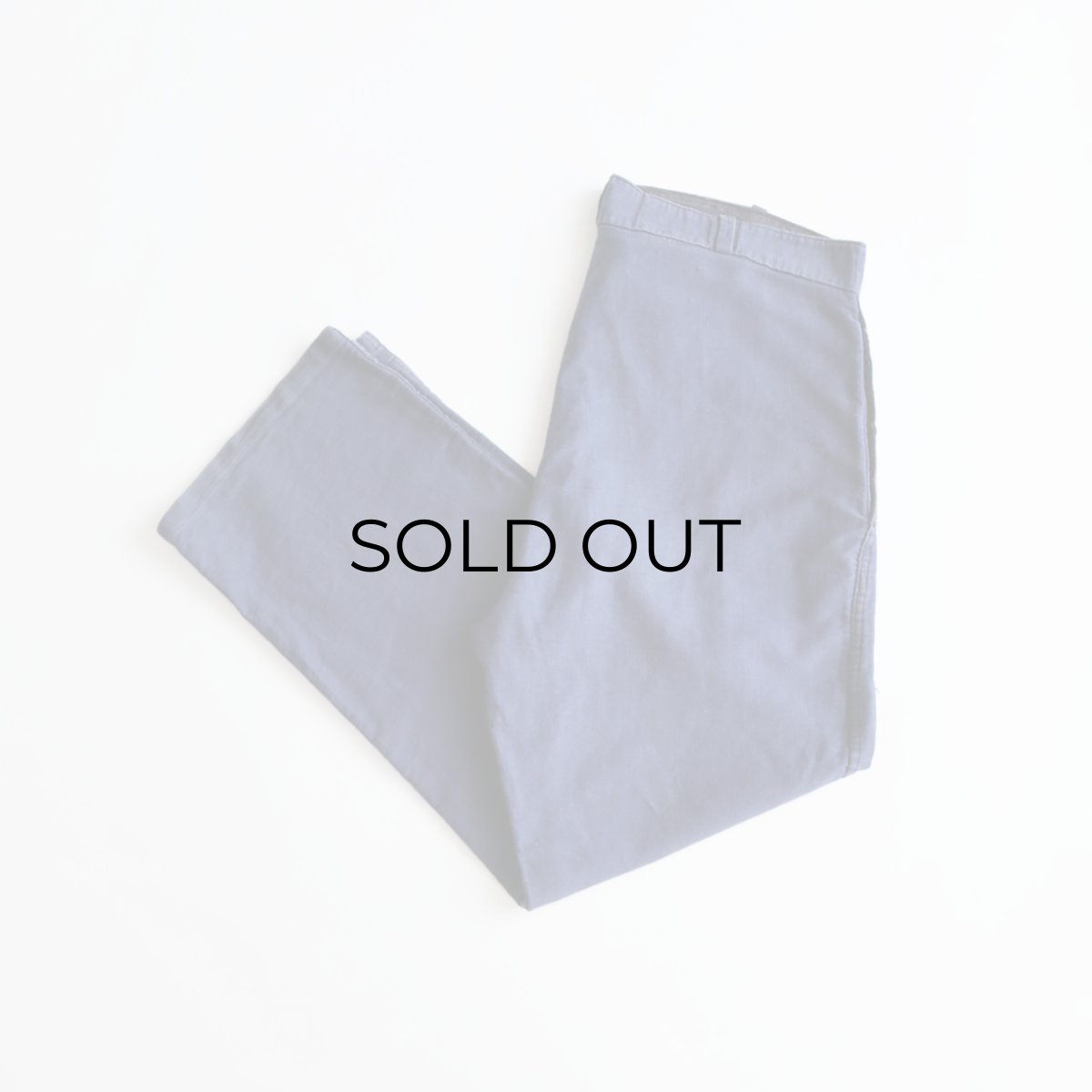 画像1: 〜50's MAISON DU "BON OUVRIER" COTTON MOLESKIN FRENCH WORK PANTS　【W38 x L29.5 程度】 (1)