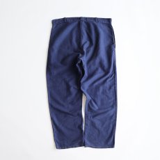 画像3: 〜50's MAISON DU "BON OUVRIER" COTTON MOLESKIN FRENCH WORK PANTS　【W38 x L29.5 程度】 (3)