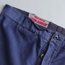 画像5: 〜50's MAISON DU "BON OUVRIER" COTTON MOLESKIN FRENCH WORK PANTS　【W38 x L29.5 程度】 (5)