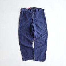 画像2: 〜50's MAISON DU "BON OUVRIER" COTTON MOLESKIN FRENCH WORK PANTS　【W38 x L29.5 程度】 (2)