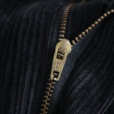 画像9: OLD UNKNOWN BRAND BLACK WIDE WALE CORDUROY TUCK PANTS 【SIZE : W31 x L26 程度】 (9)