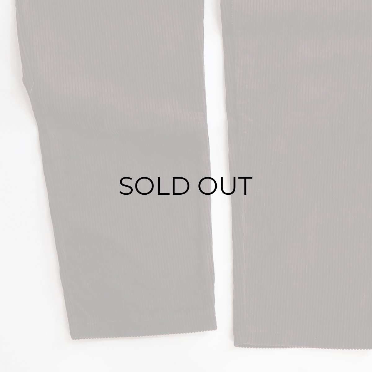 画像5: OLD UNKNOWN BRAND COTTON WIDE WALE CORDUROY TUCK PANTS 【SIZE : W35 x L34 程度】 (5)