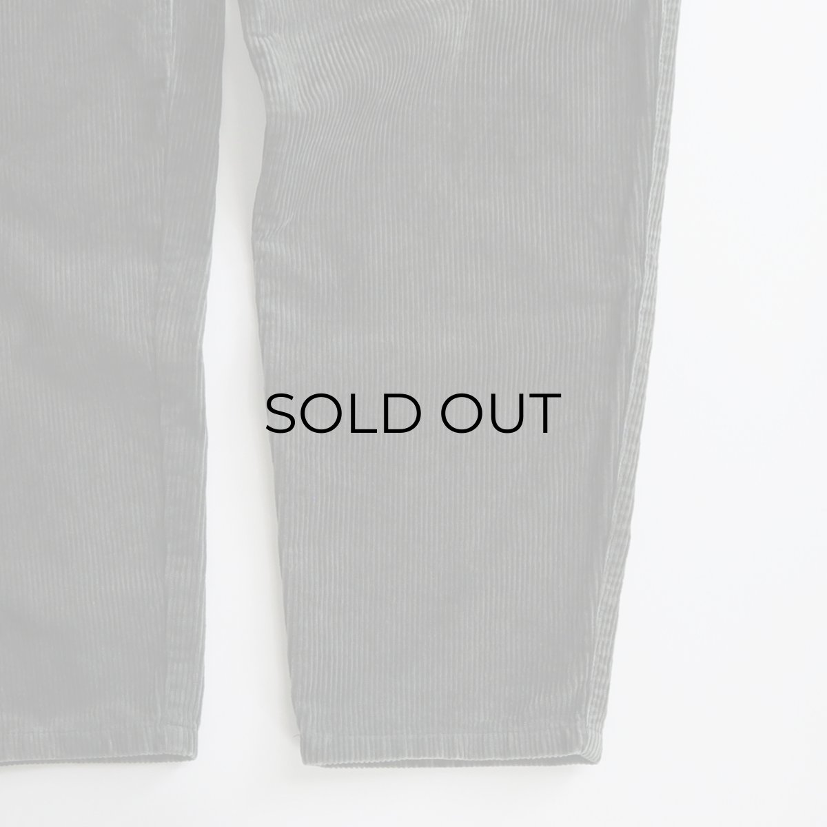 画像5: QUATTRO WIDE WALE CORDUROY TUCK PANTS "MADE IN FRANCE" 【SIZE : W33 x L30.5 程度】 (5)