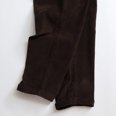 画像5: 〜00's CLUB ROOM COTTON CORDUROY TUCK PANTS 【SIZE : W36 x L28.5 程度】 (5)