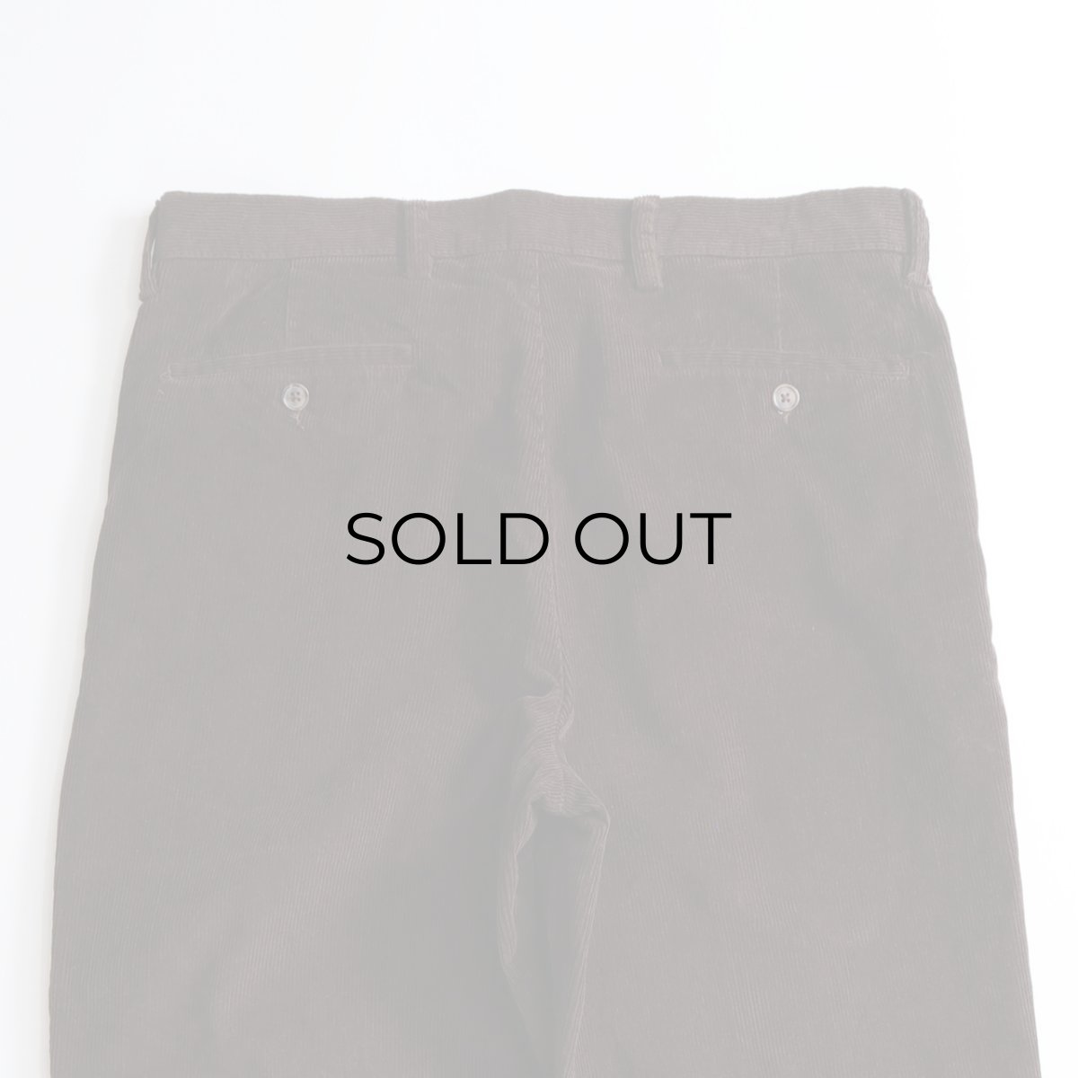 画像6: 〜00's CLUB ROOM COTTON CORDUROY TUCK PANTS 【SIZE : W36 x L28.5 程度】 (6)
