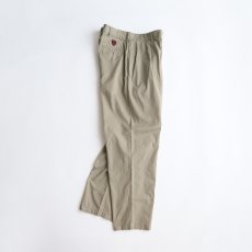 画像2: 90's Ralph Lauren "POLO GOLF" COTTON POPLIN TUCK PANTS【W35 x L31.5 程度】 (2)