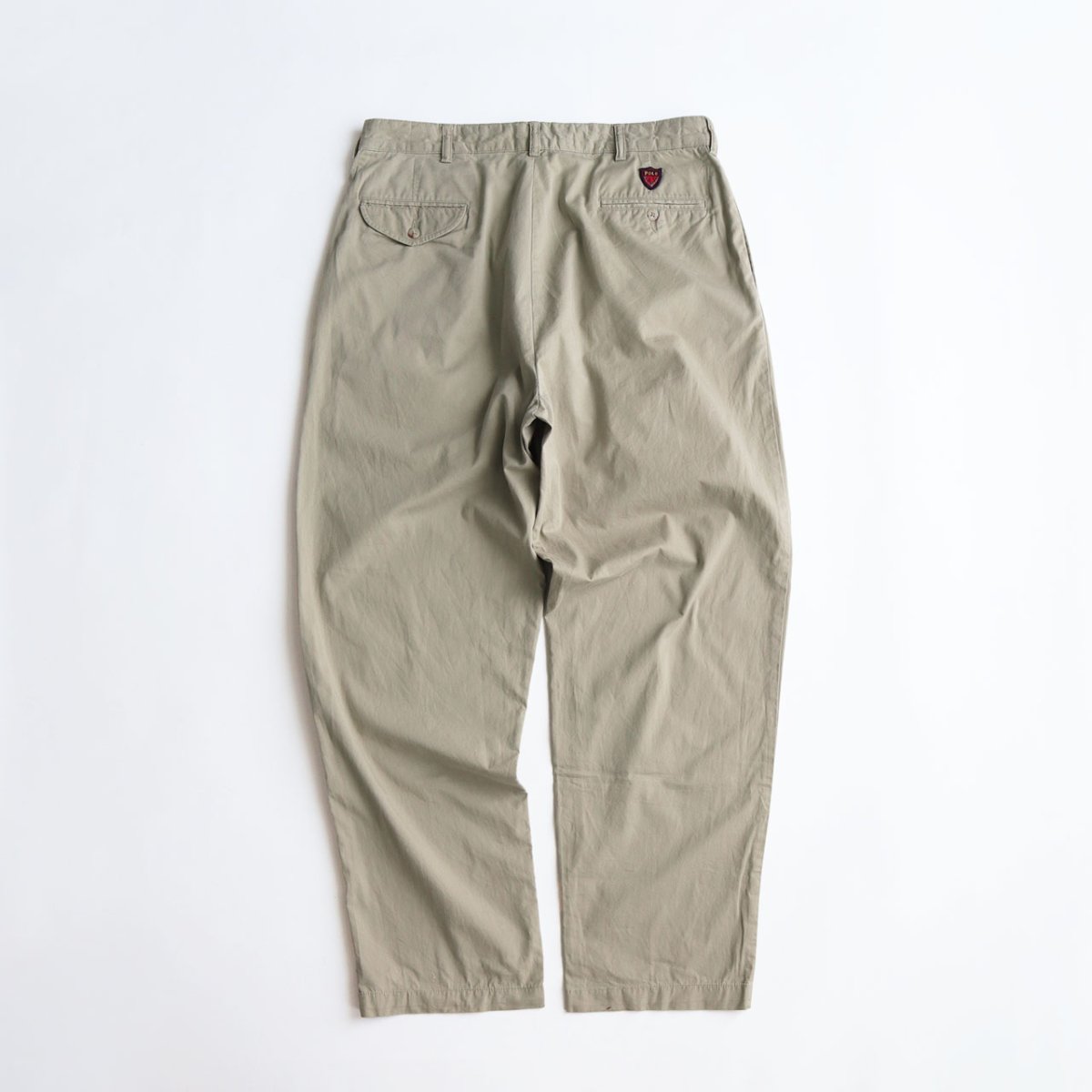 画像3: 90's Ralph Lauren "POLO GOLF" COTTON POPLIN TUCK PANTS【W35 x L31.5 程度】 (3)