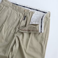 画像4: 90's Ralph Lauren "POLO GOLF" COTTON POPLIN TUCK PANTS【W35 x L31.5 程度】 (4)