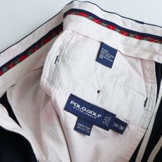 画像7: 90's Ralph Lauren "POLO GOLF" COTTON POPLIN TUCK PANTS【W34 x L30 程度】 (7)