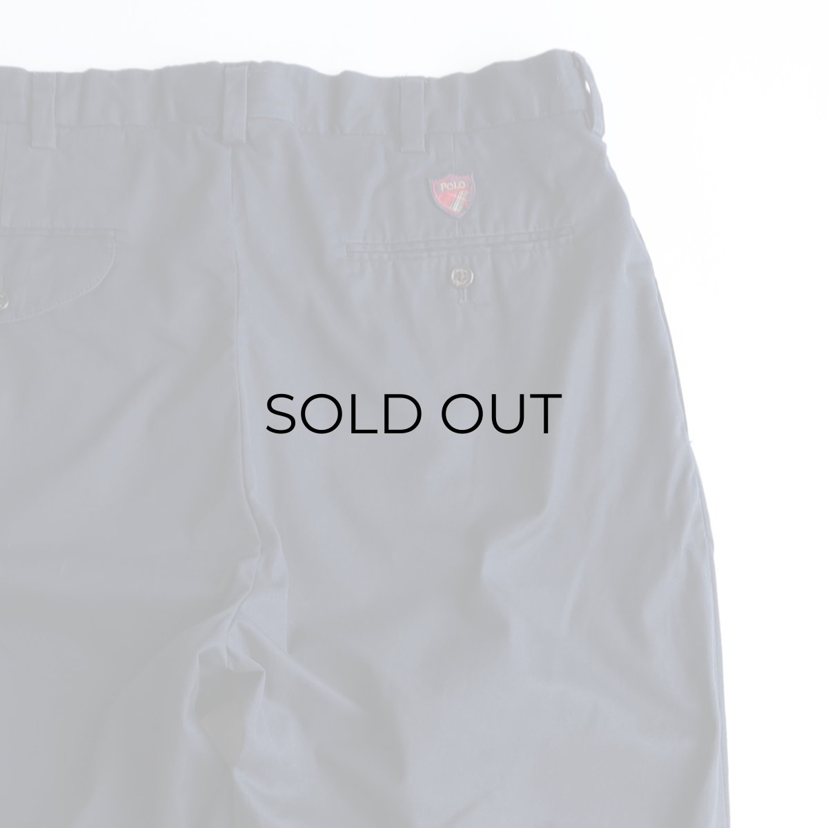画像6: 90's Ralph Lauren "POLO GOLF" COTTON POPLIN TUCK PANTS【W34 x L30 程度】 (6)