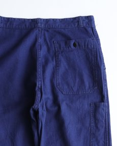 画像7: 〜60's UNKNOWN BRAND COTTON DRILL FRENCH WORK PANTS　【W32 x L33 程度】 (7)