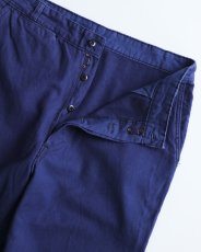 画像4: 〜60's UNKNOWN BRAND COTTON DRILL FRENCH WORK PANTS　【W32 x L33 程度】 (4)