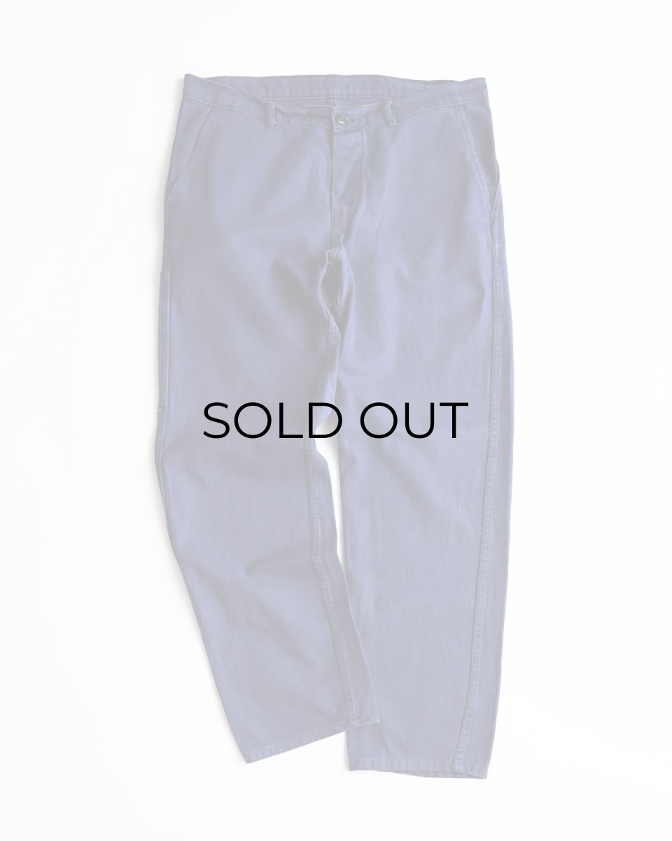 画像1: 〜90's PORTEX COTTON DRILL FRENCH WORK PANTS　【W36 x L30.5 程度】 (1)