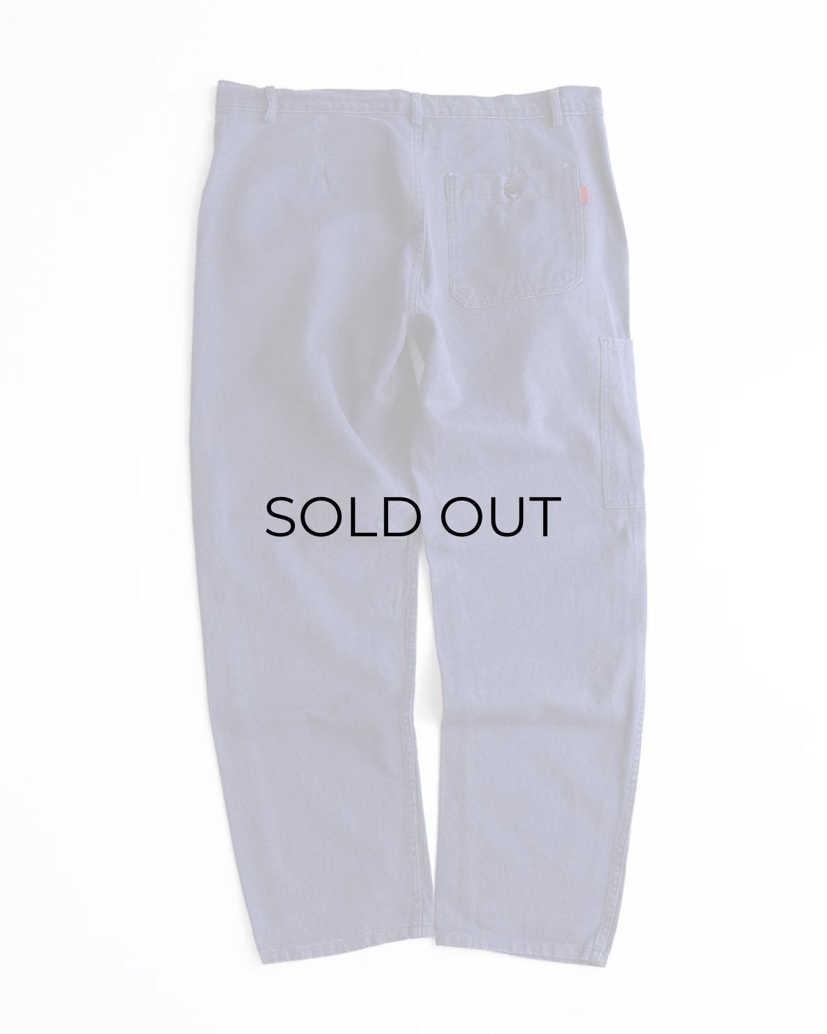 画像3: 〜90's PORTEX COTTON DRILL FRENCH WORK PANTS　【W36 x L30.5 程度】 (3)