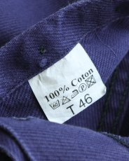 画像10: 〜90's PORTEX COTTON DRILL FRENCH WORK PANTS　【W36 x L30.5 程度】 (10)