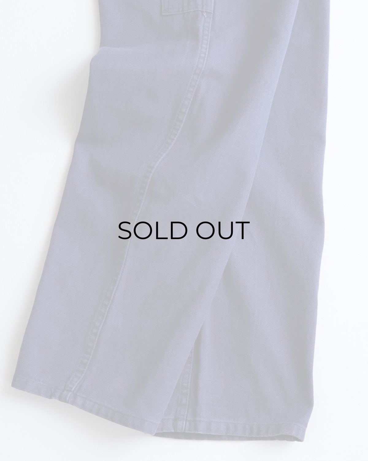 画像6: 〜90's PORTEX COTTON DRILL FRENCH WORK PANTS　【W36 x L30.5 程度】 (6)