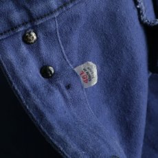 画像8: 60's UNKNOWN BRAND COTTON MOLESKIN FRENCH WORK PANTS "Made in France"　【W35 x L31.5 程度】 (8)
