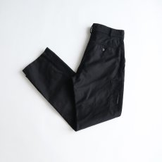 画像1: OLD UNKNOWN BRAND BLACK COTTON MOLESKIN FRENCH WORK PANTS "MINT CONDITION"　【W30 x L31 程度】 (1)