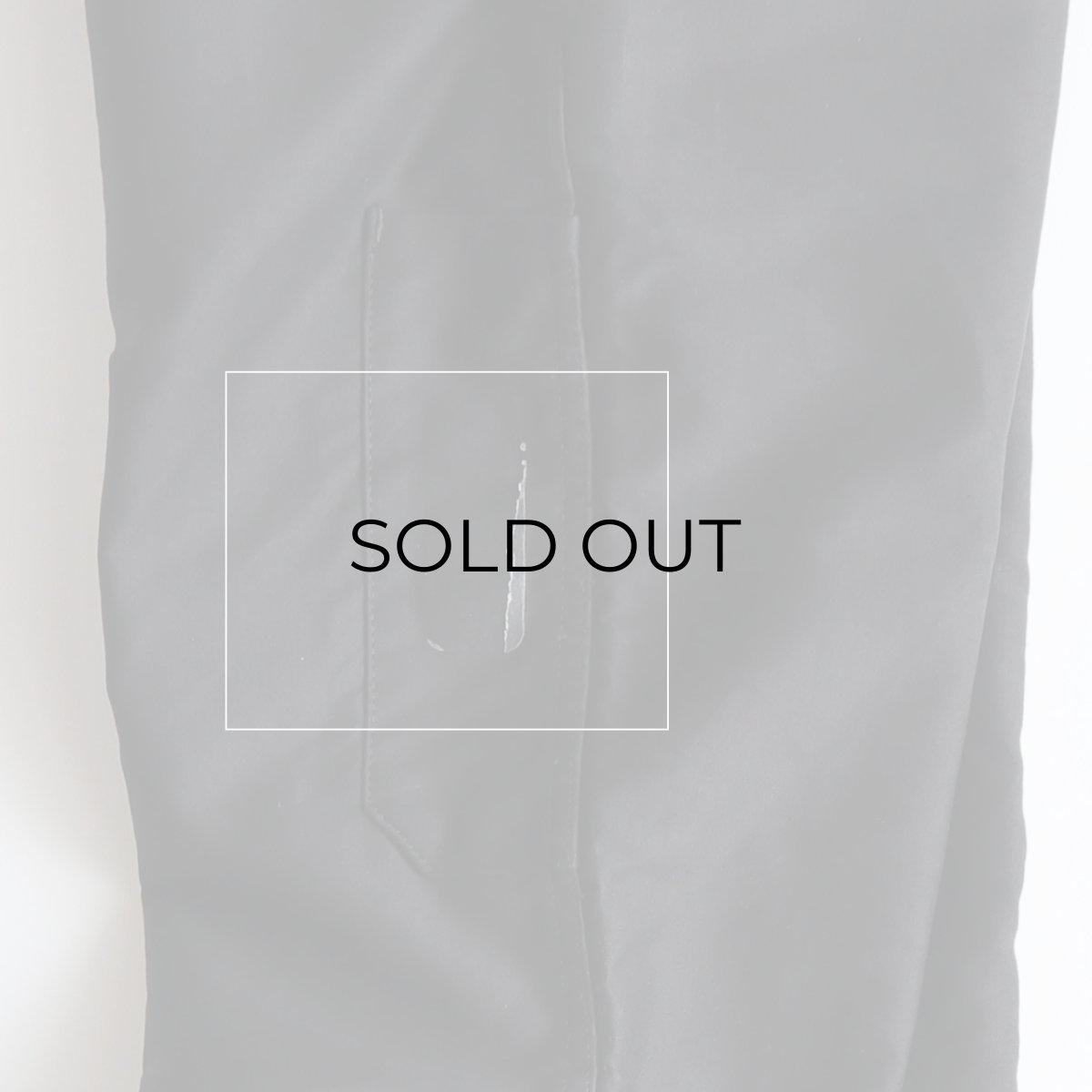 画像9: OLD UNKNOWN BRAND BLACK COTTON MOLESKIN FRENCH WORK PANTS "MINT CONDITION"　【W30 x L31 程度】 (9)