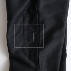 画像9: OLD UNKNOWN BRAND BLACK COTTON MOLESKIN FRENCH WORK PANTS "MINT CONDITION"　【W30 x L31 程度】 (9)