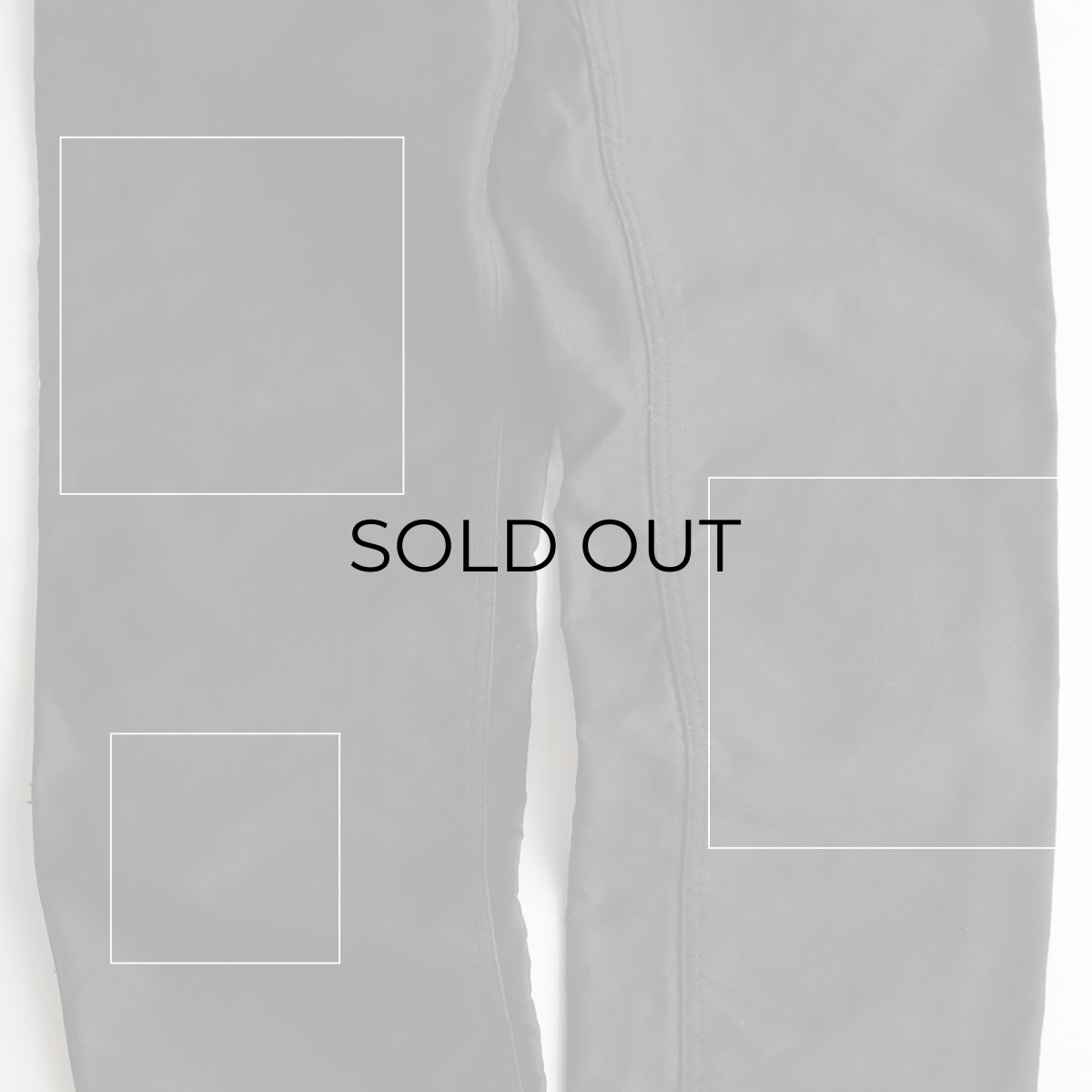 画像8: OLD UNKNOWN BRAND BLACK COTTON MOLESKIN FRENCH WORK PANTS "MINT CONDITION"　【W30 x L31 程度】 (8)