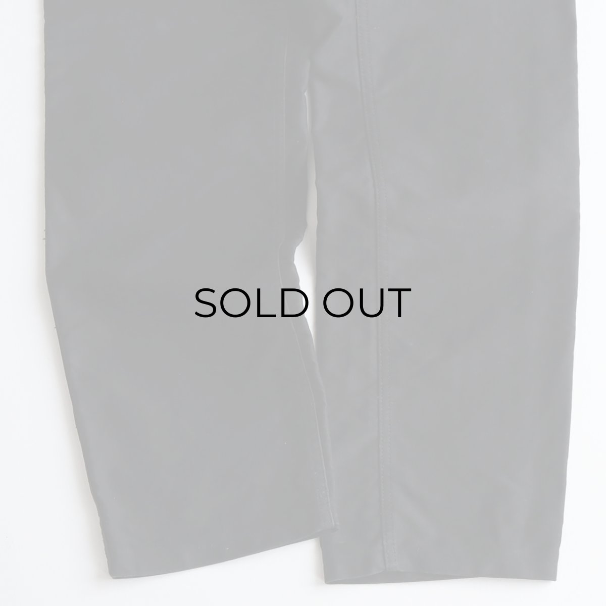 画像7: OLD UNKNOWN BRAND BLACK COTTON MOLESKIN FRENCH WORK PANTS "MINT CONDITION"　【W30 x L31 程度】 (7)