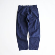 画像4: 60's Canals COTTON DRILL FRENCH WORK PANTS　【W32 x L28.5 程度】 (4)