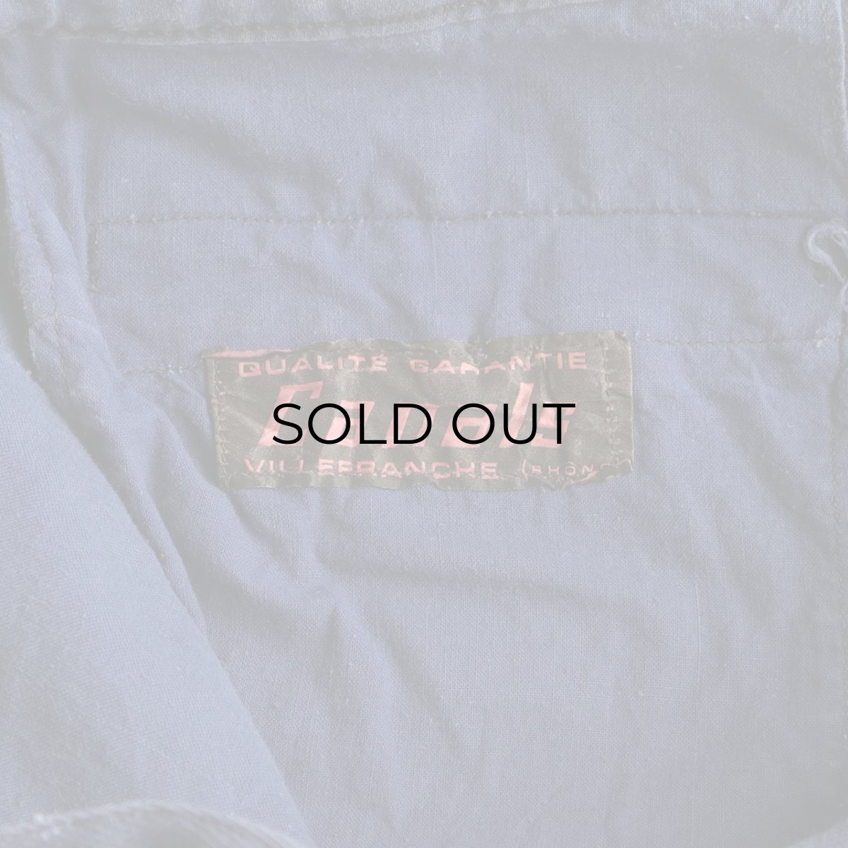 画像8: 60's Canals COTTON DRILL FRENCH WORK PANTS　【W32 x L28.5 程度】 (8)