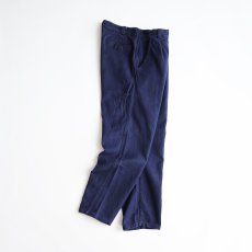 画像3: 60's Canals COTTON DRILL FRENCH WORK PANTS　【W32 x L28.5 程度】 (3)