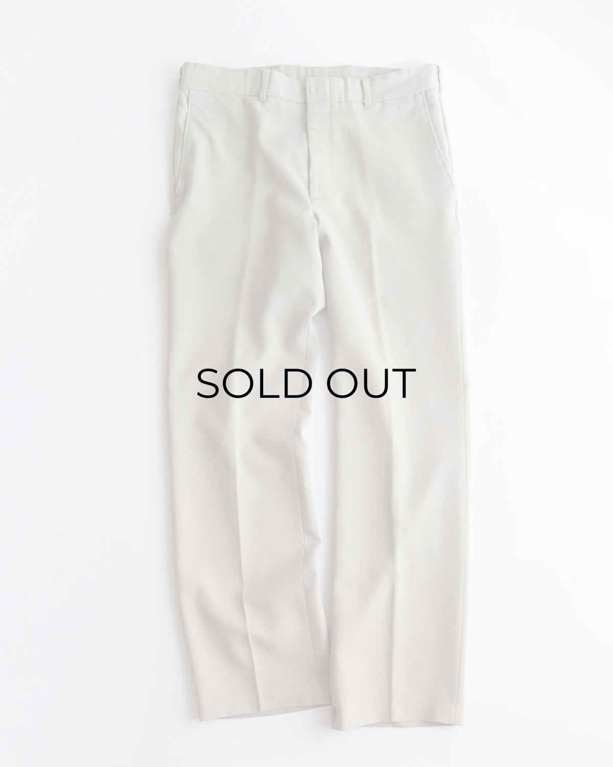 画像1: 80's LEVI'S "ACTION SLACKS" POLYESTER SLACKS "MADE IN USA" 【SIZE : W34 x L32 程度】 (1)