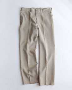 画像1: 80's LEVI'S "ACTION SLACKS" POLYESTER SLACKS "MADE IN USA" 【SIZE : W34 x L32 程度】 (1)
