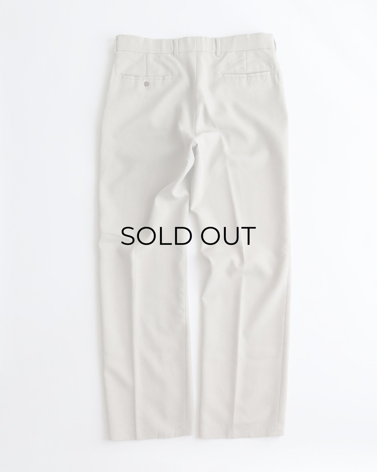 画像2: 80's LEVI'S "ACTION SLACKS" POLYESTER SLACKS "MADE IN USA" 【SIZE : W34 x L32 程度】 (2)