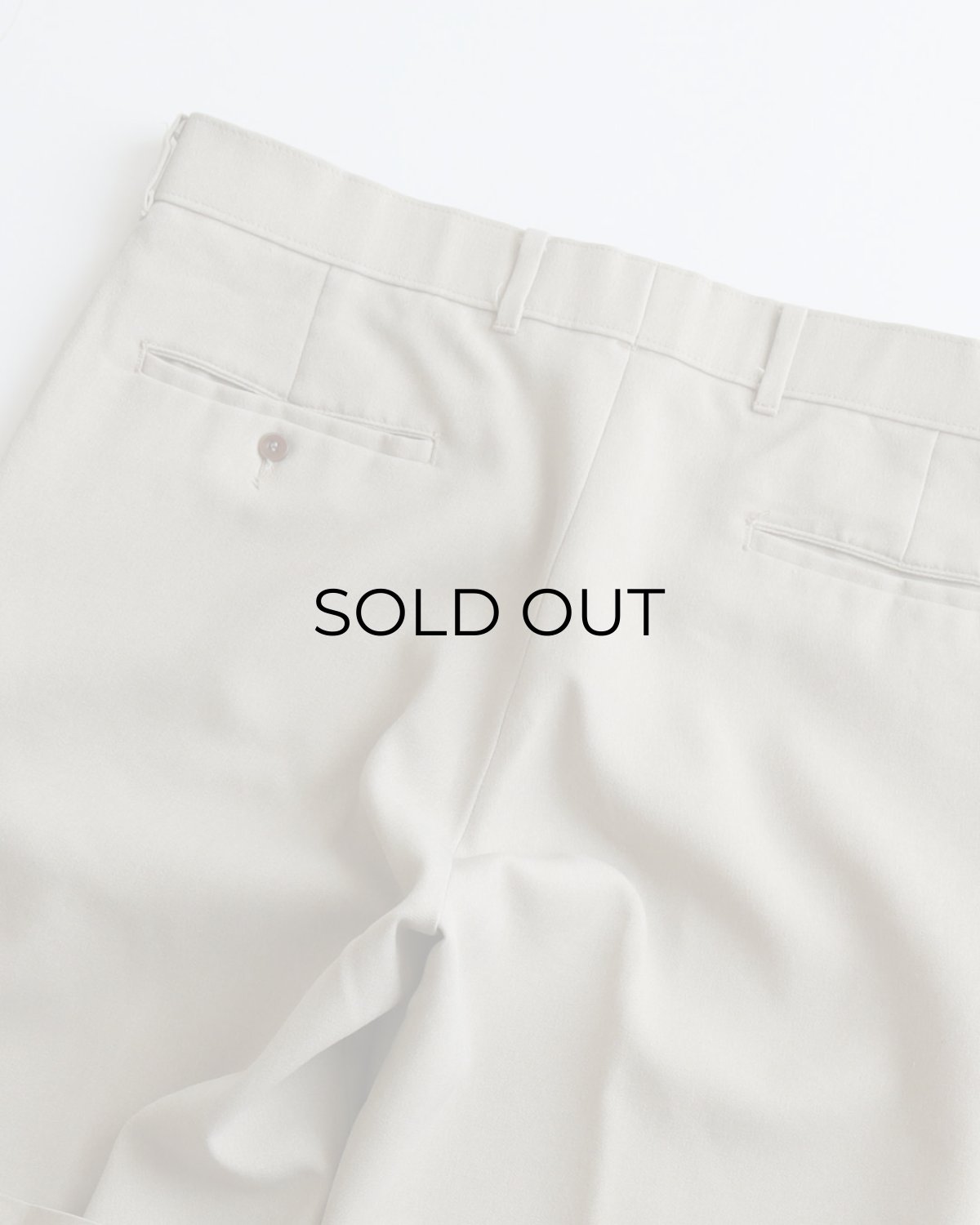 画像6: 80's LEVI'S "ACTION SLACKS" POLYESTER SLACKS "MADE IN USA" 【SIZE : W34 x L32 程度】 (6)