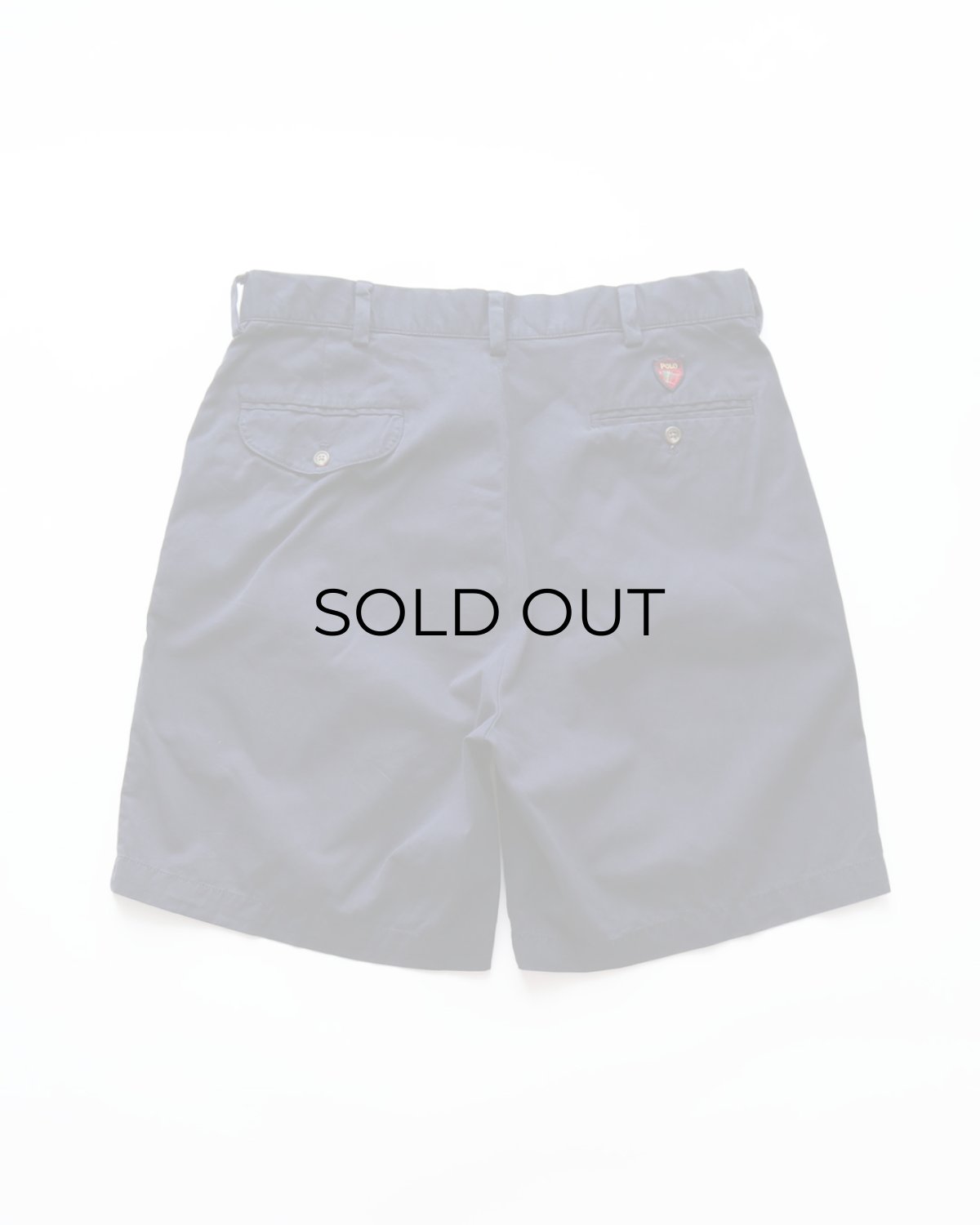 画像3: RALPH LAUREN "POLO GOLF" COTTON TWILL TUCK SHORTS 【W34 程度】 (3)