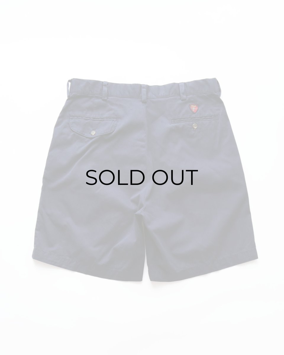 画像3: RALPH LAUREN "POLO GOLF" COTTON TWILL TUCK SHORTS 【W34 程度】 (3)